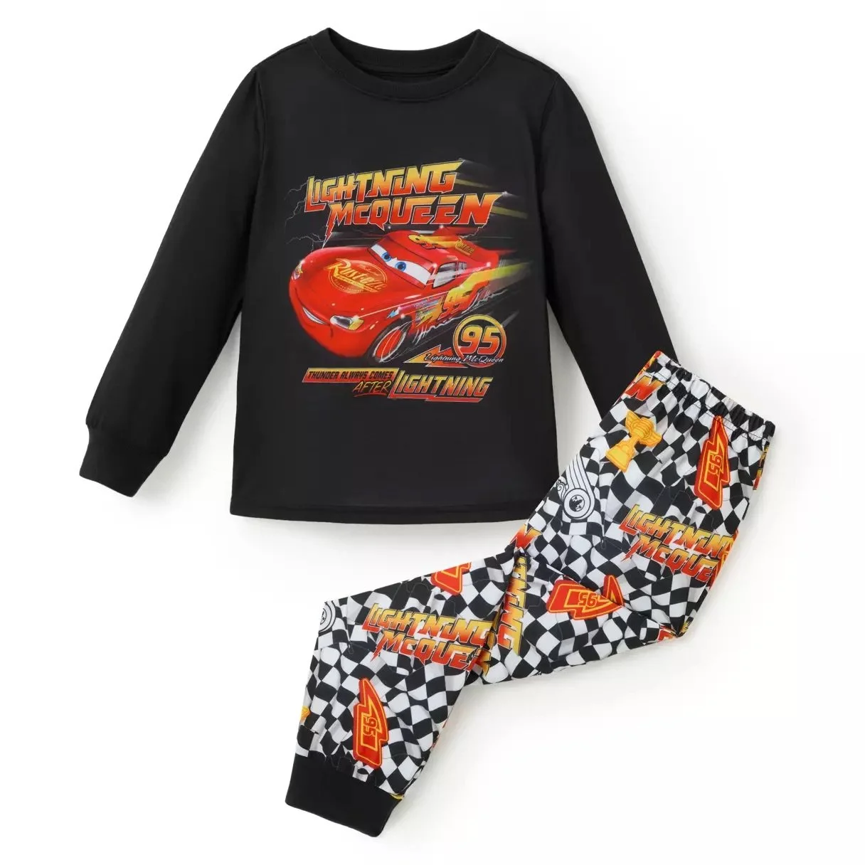 Kids Lightning McQueen PJ PALS
