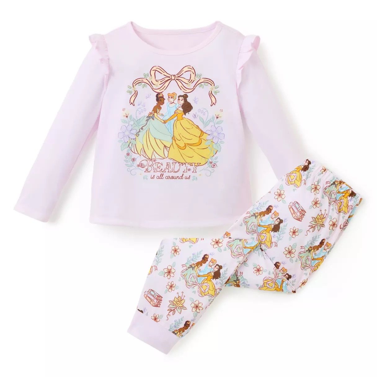 Kids Disney Princess Pajama Set