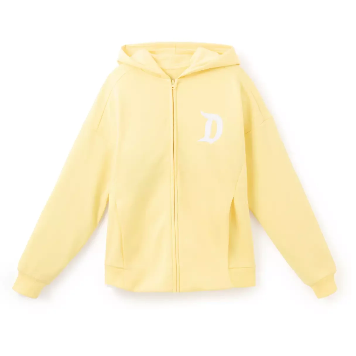 Disneyland Yellow Zip Hoodie