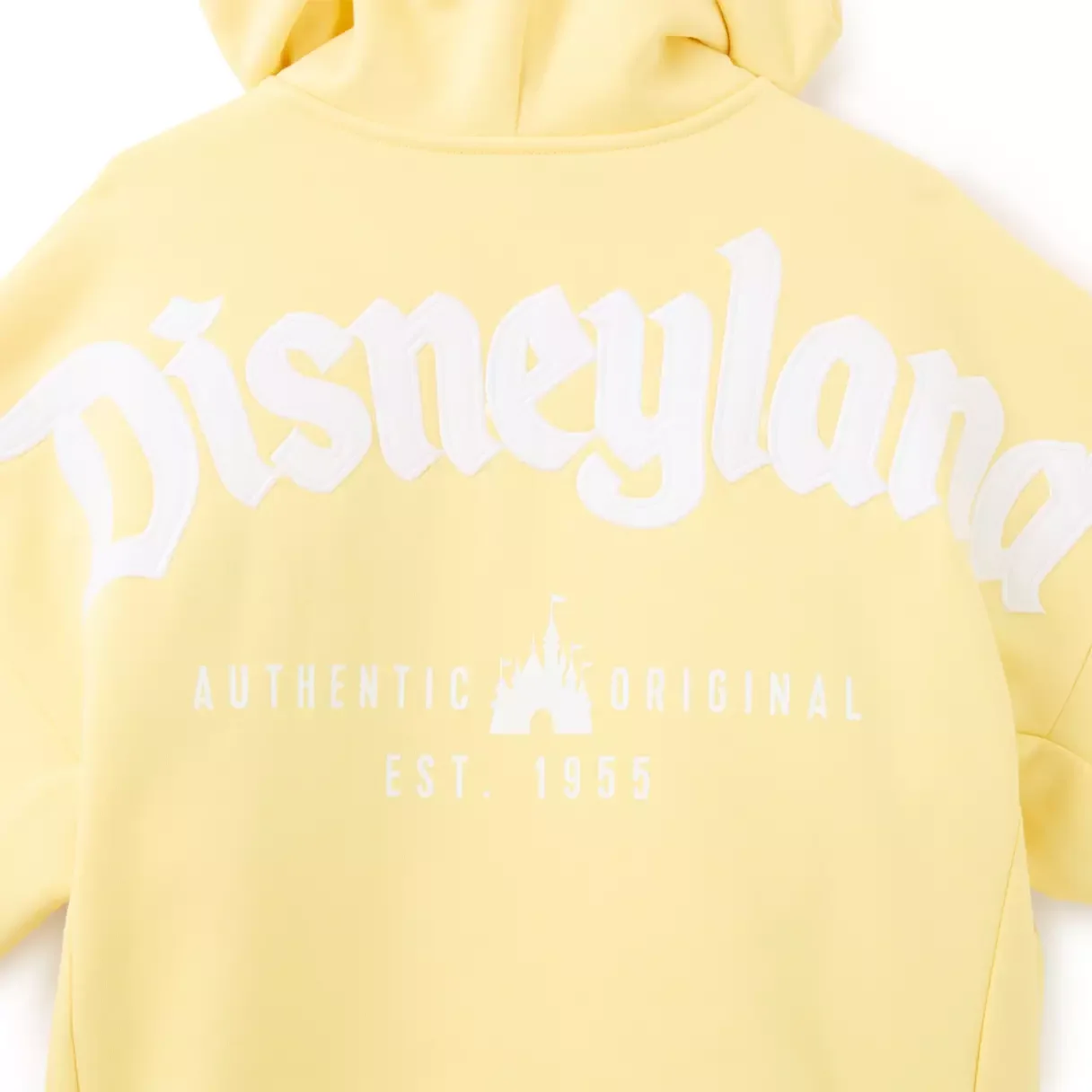 Disneyland Yellow Zip Hoodie