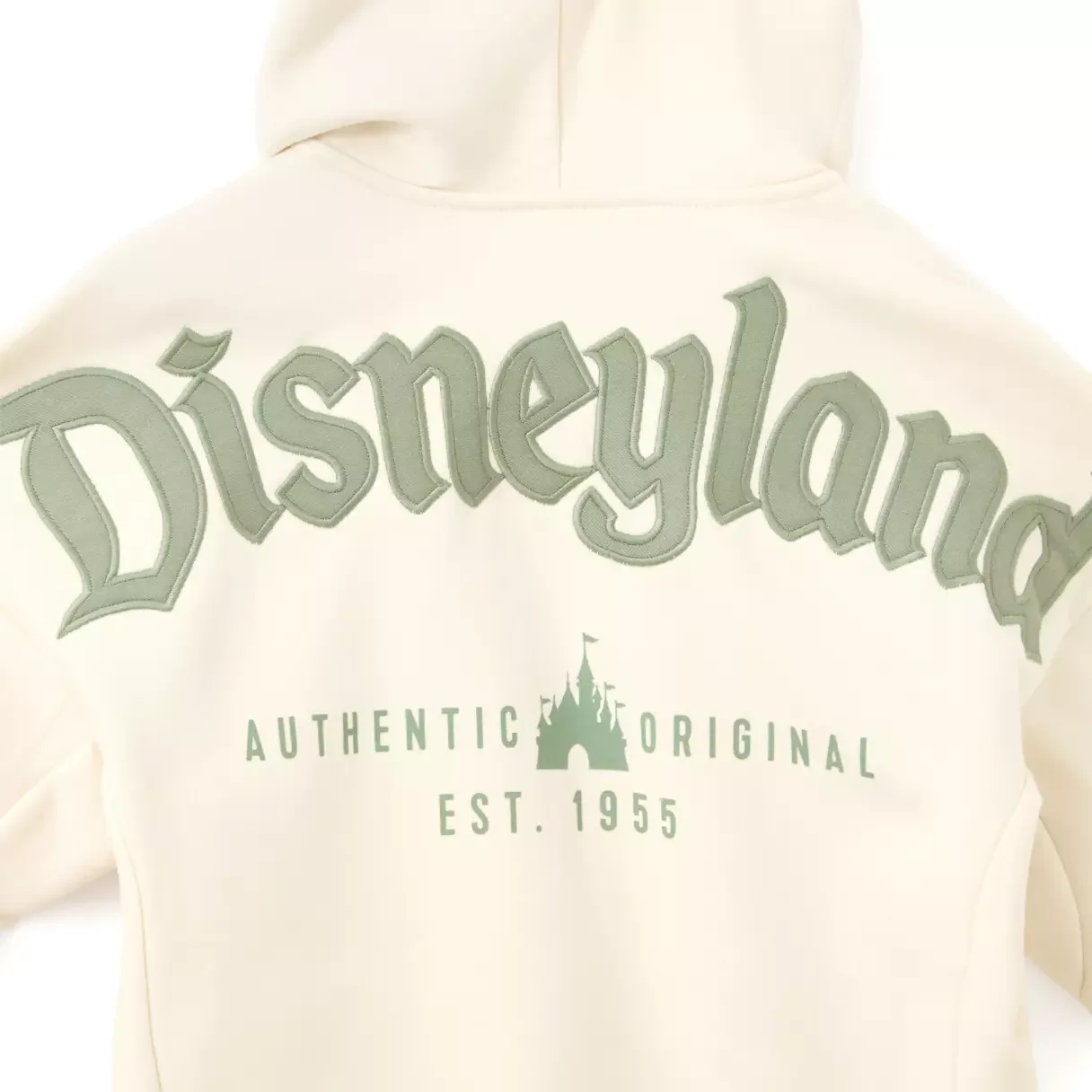Disneyland Cream Zip Hoodie