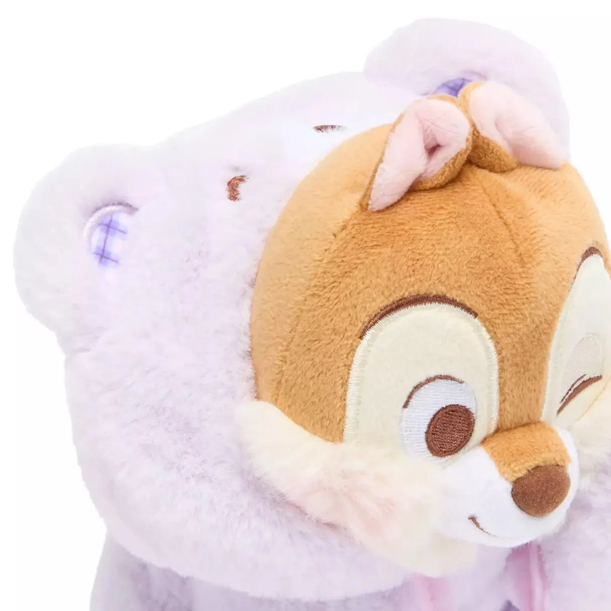 Chip in Bear Suit Plush Keychain Bag Charm