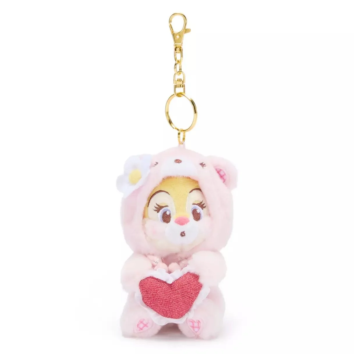 Clarice in Bear Suit Plush Keychain Bag Charm