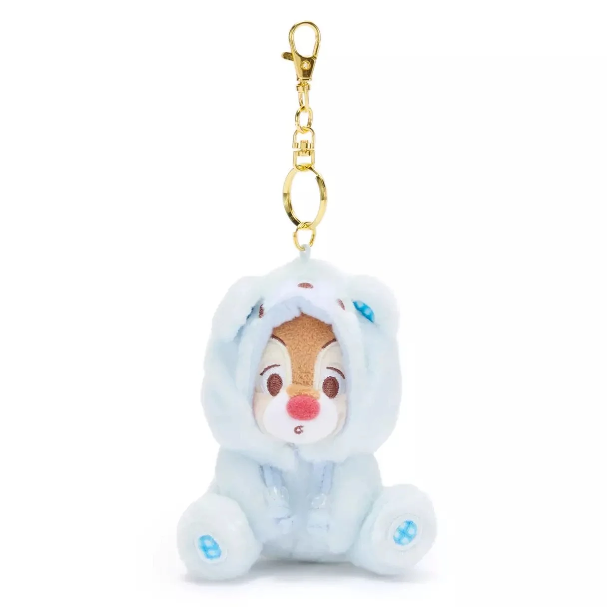 Dale in Bear Suit Plush Keychain Bag Charm