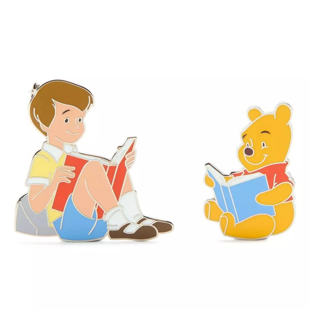 Winnie the Pooh and Christopher Robin Pin Set