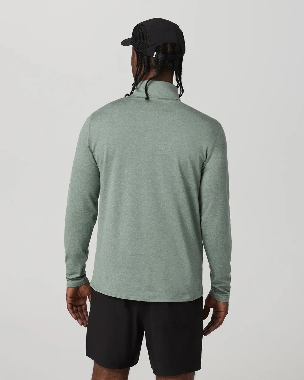 Ponto Half Zip Mock Neck