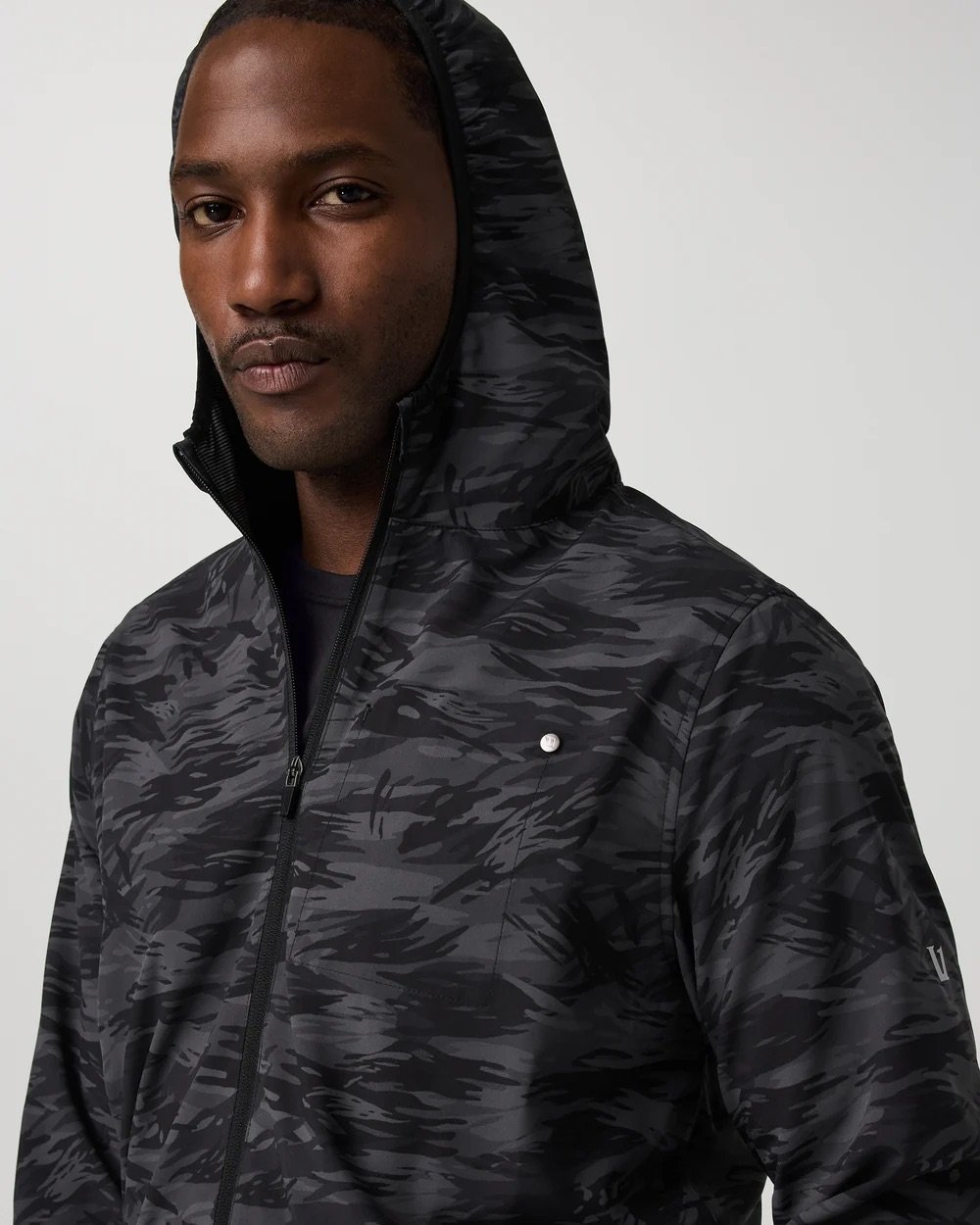 Vuori Black Riptide Camo Print Collection March 2026