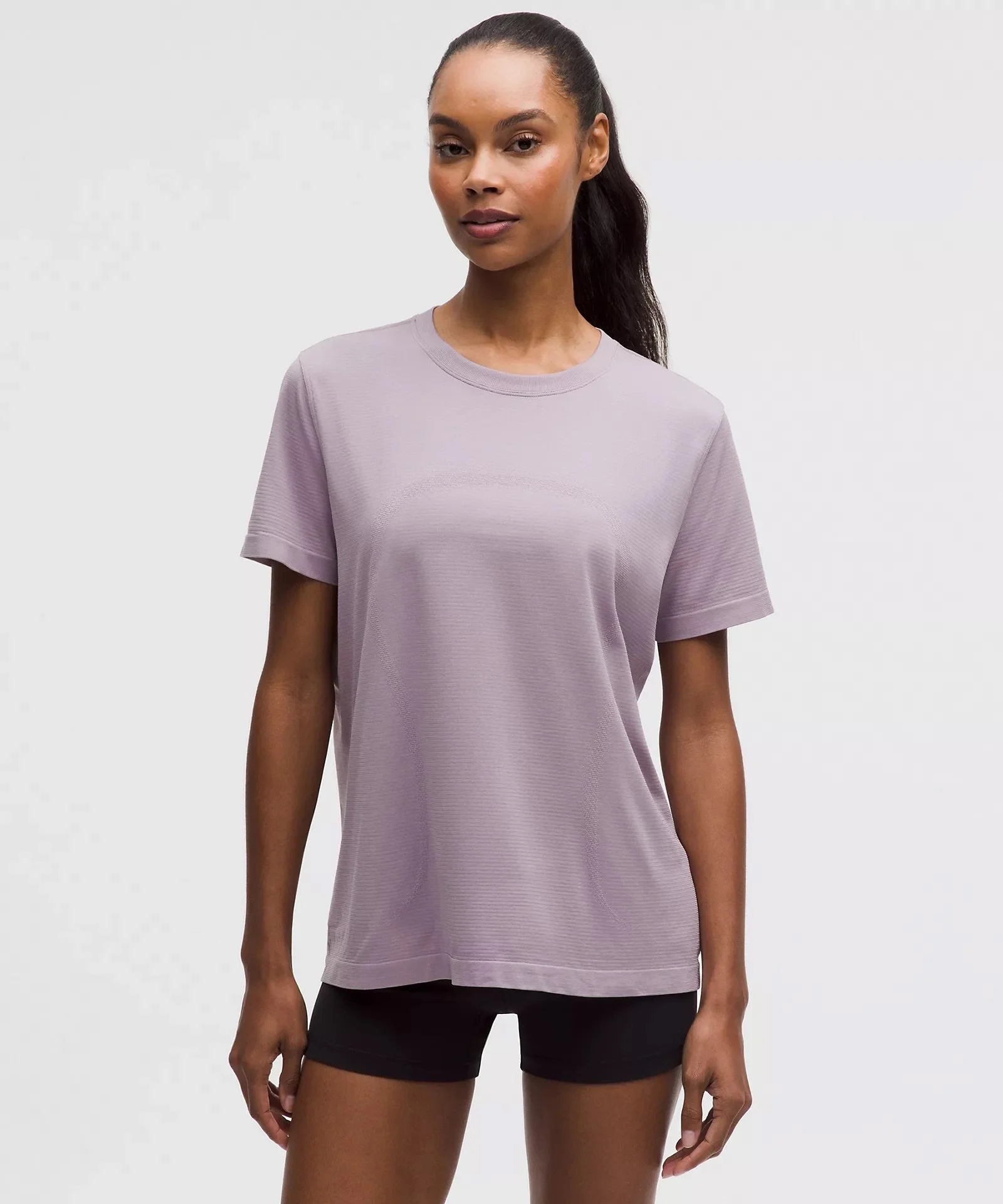 Swiftly Relaxed Short-Sleeve Shirt Hip Length