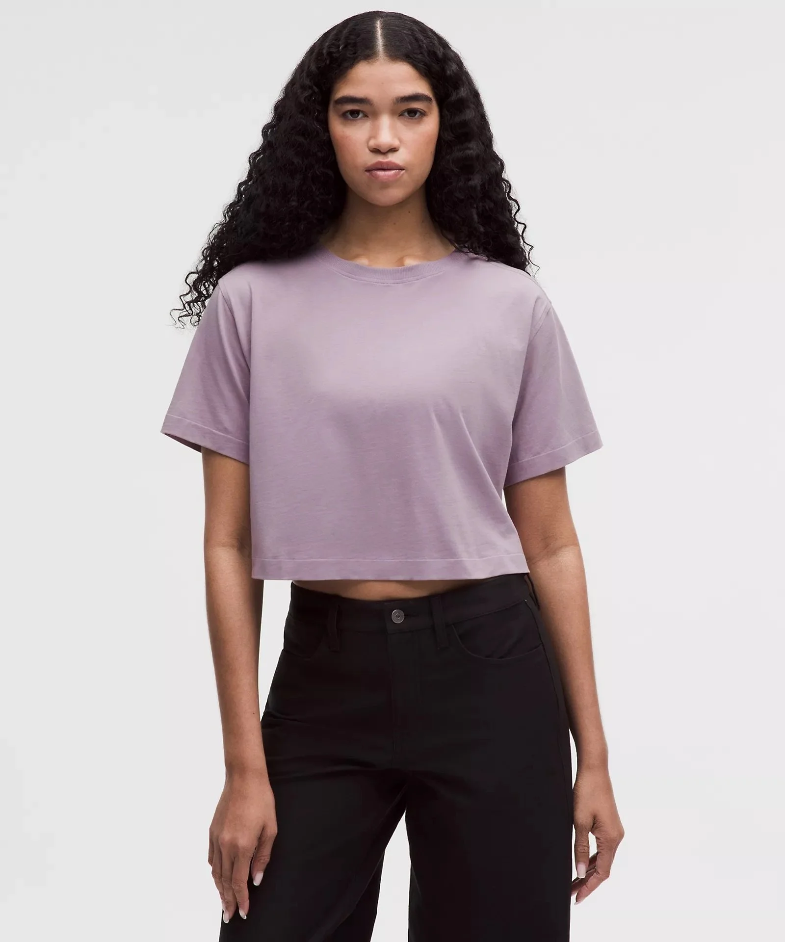 All Yours Organic Cotton Cropped T-Shirt