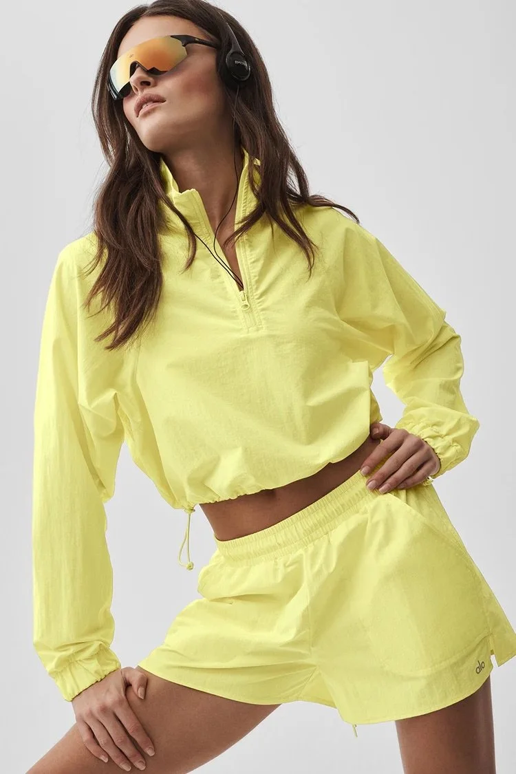 Cropped 1/4 Zip Alumni Pullover