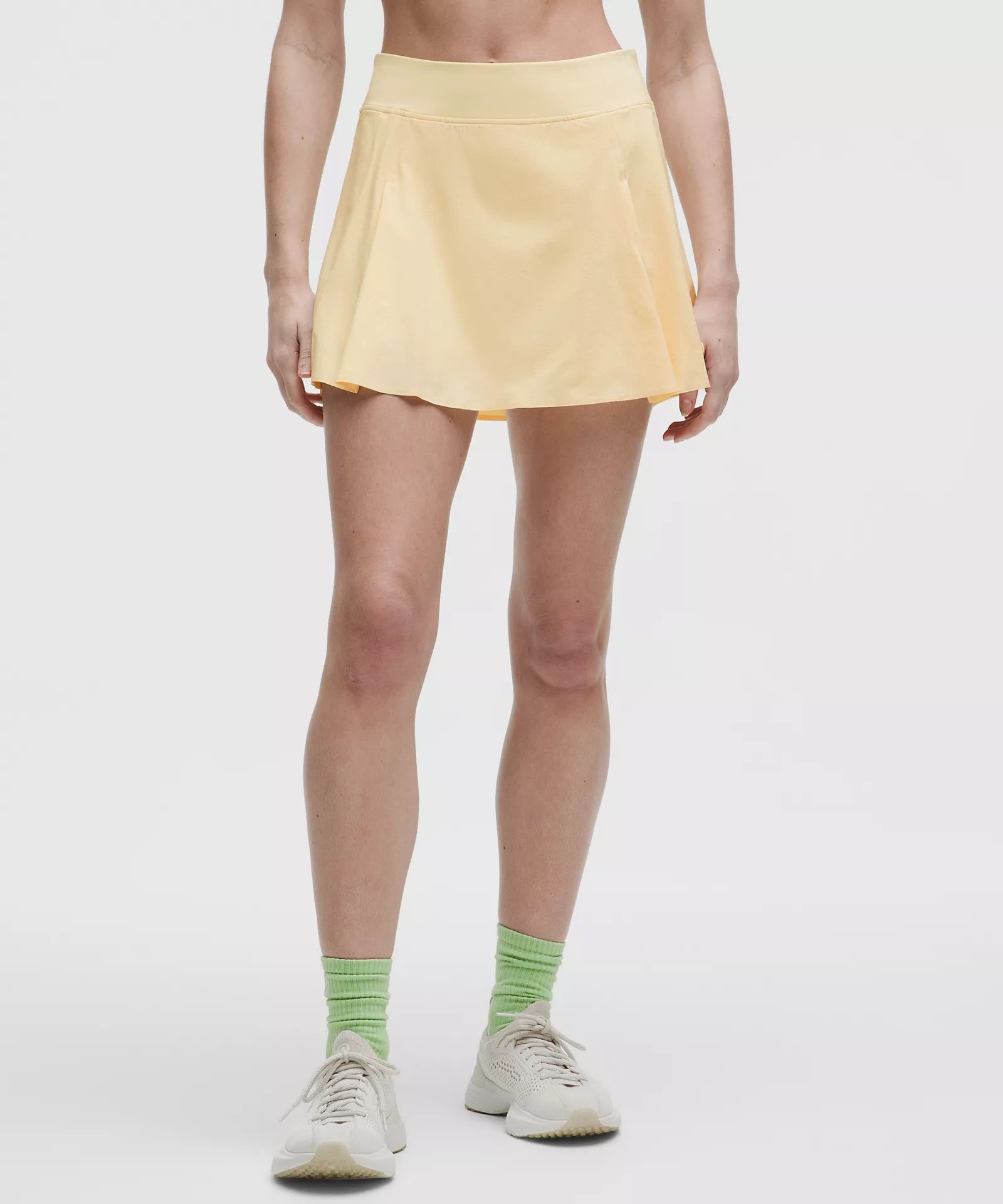 A-Line Side-Pleat Tennis Skirt
