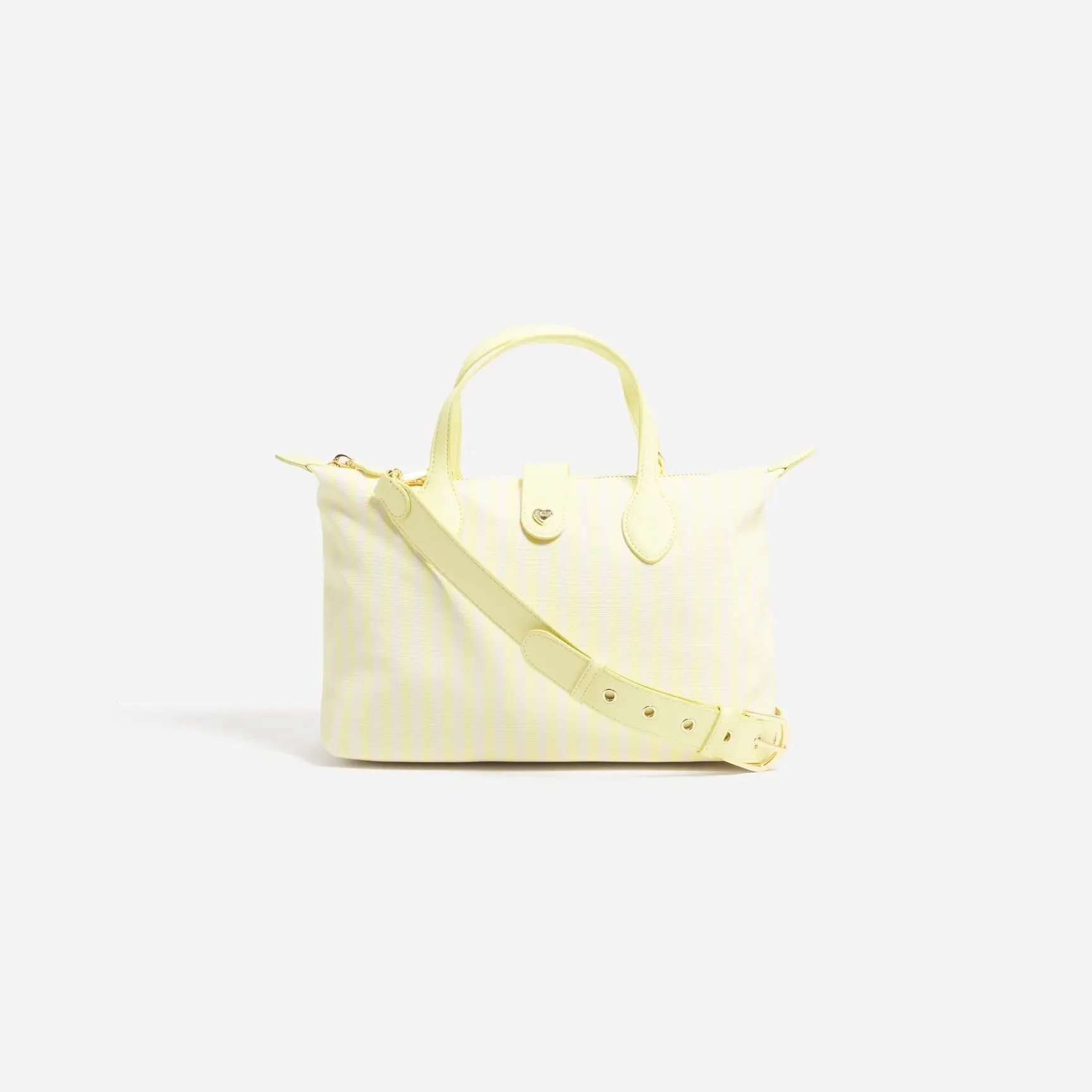 Banana Stripe Pouchette Crossbody Bag 03