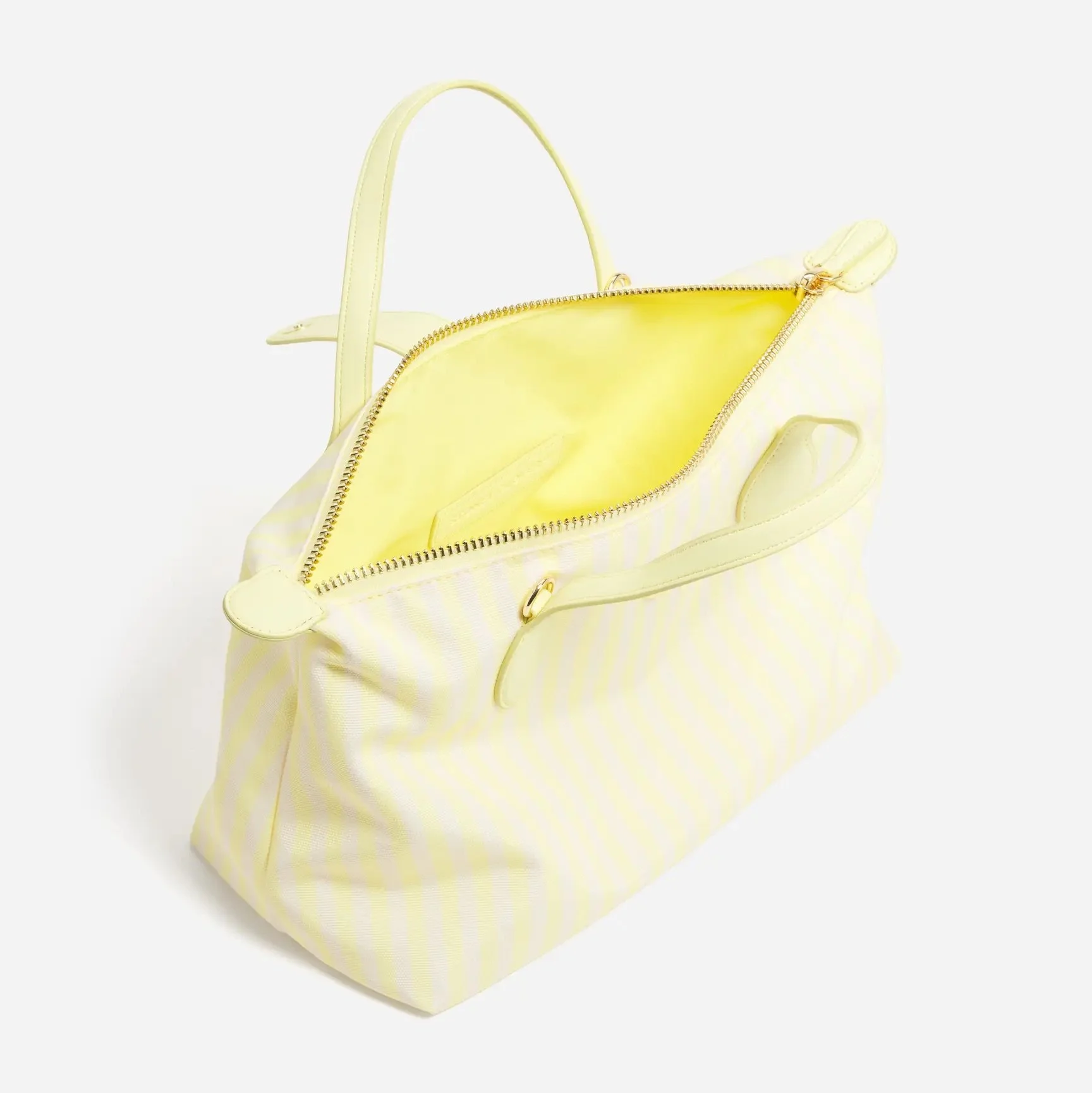 Banana Stripe Pouchette Crossbody Bag 03