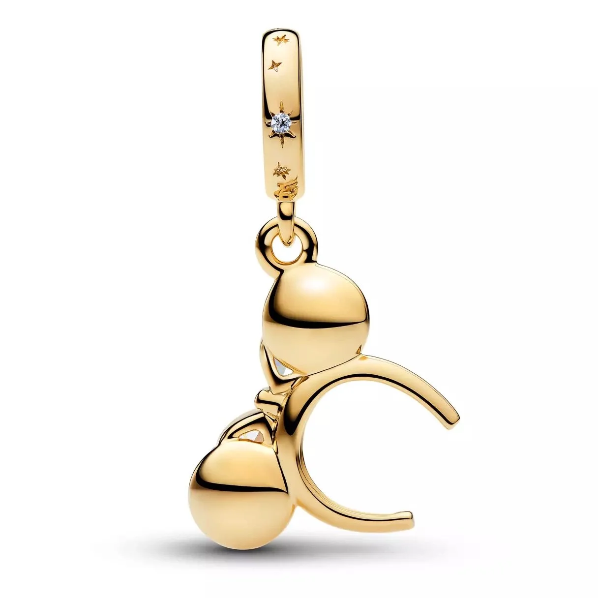 Minnie Mouse Ear Headband Dangle Charm