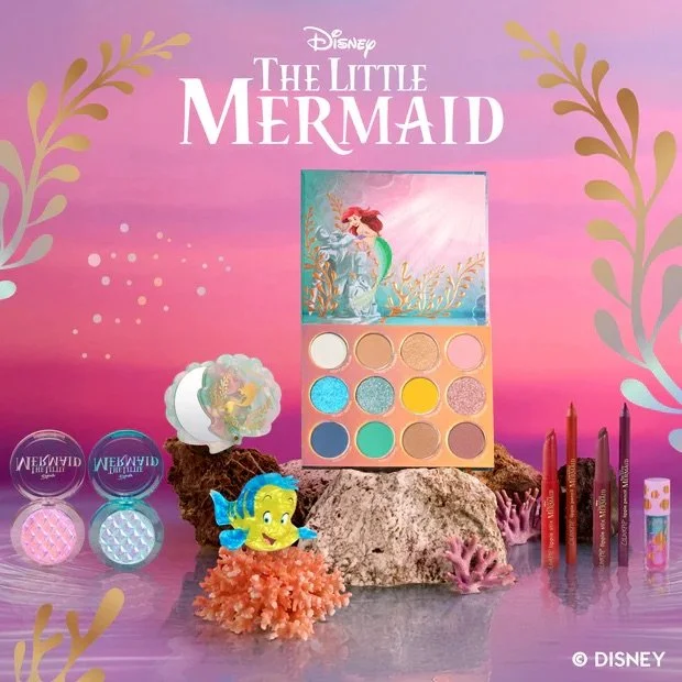 New Disney ColourPop The Little Mermaid Collection
