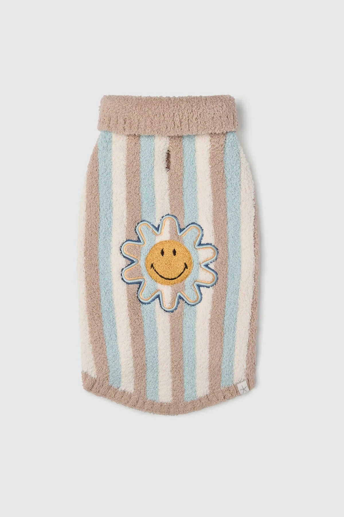 Smiley CozyChic Stripe Pet Sweater - Mint