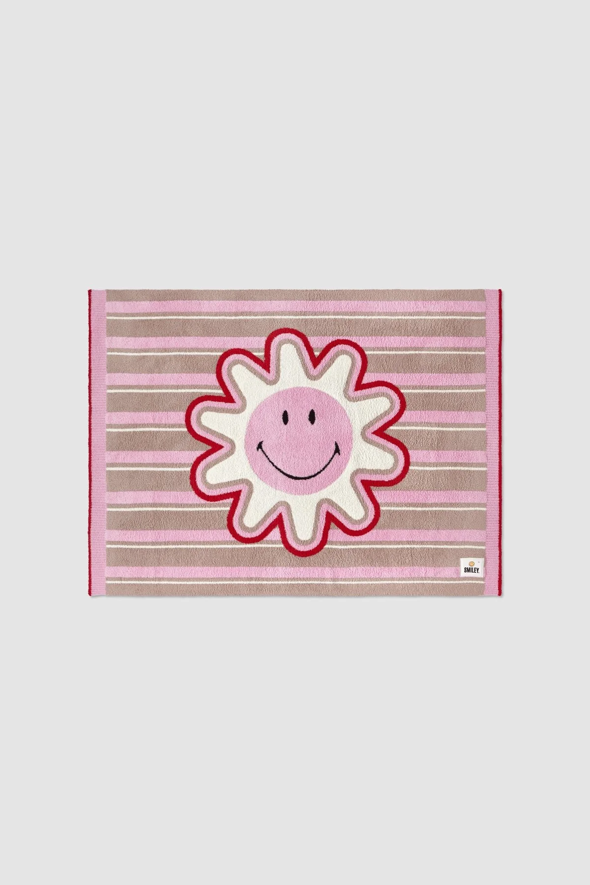 Smiley Stripe CozyChic Blanket