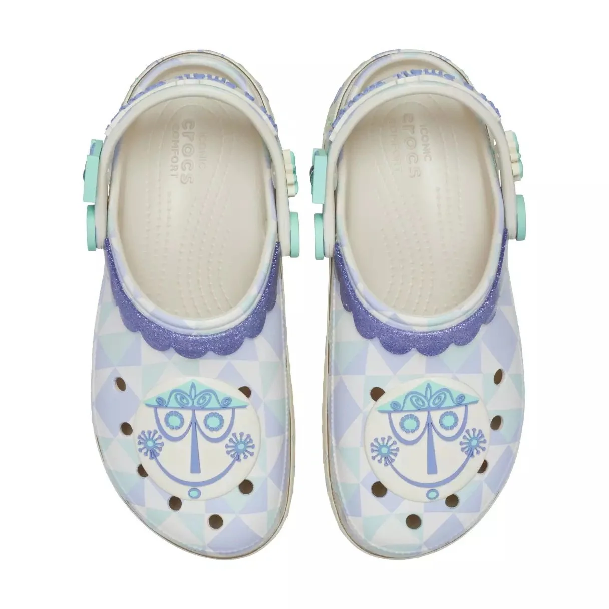 it's a small world Crocs Clogs