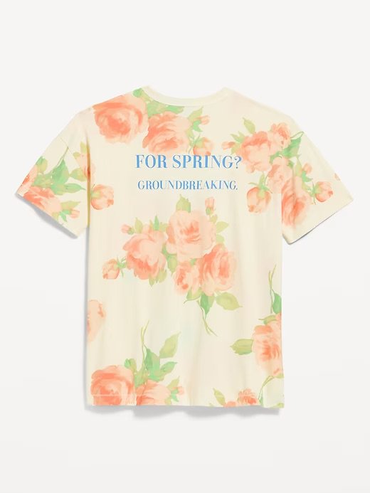 Oversized "Florals" T-Shirt
