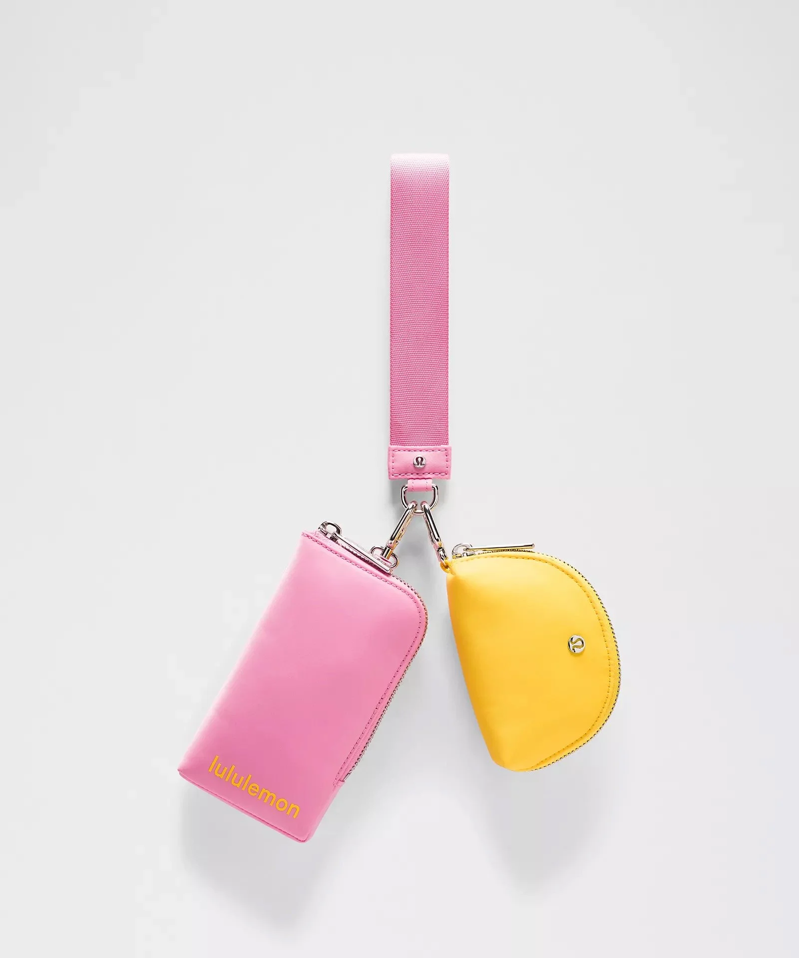 Dual Pouch Wristlet Wallet