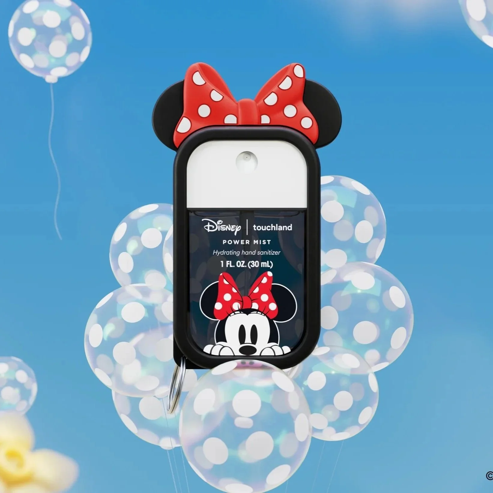 New Disney Touchland Minnie Mouse Hand Sanitizer Set