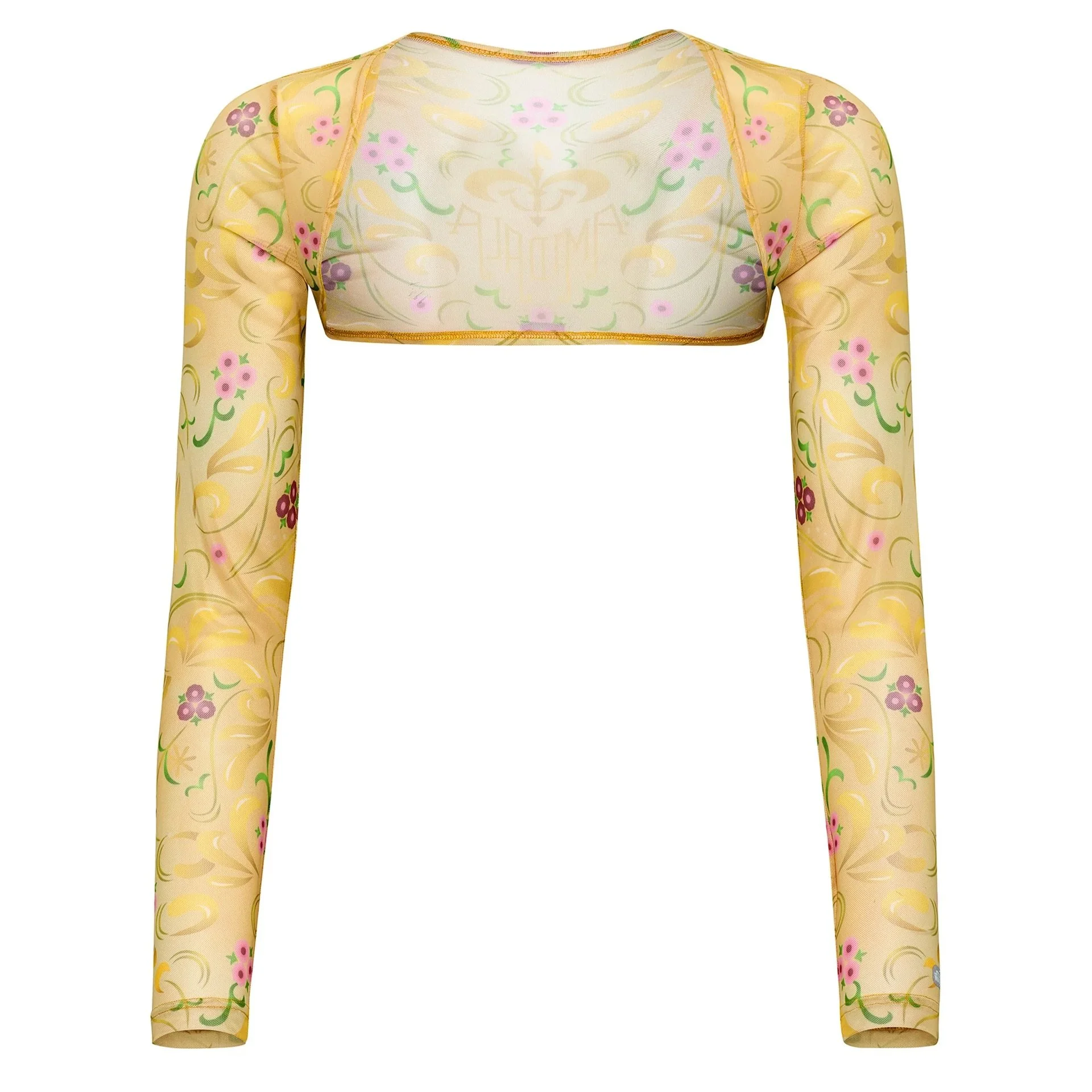 Queen Amidala Gold Picnic Mesh Shrug
