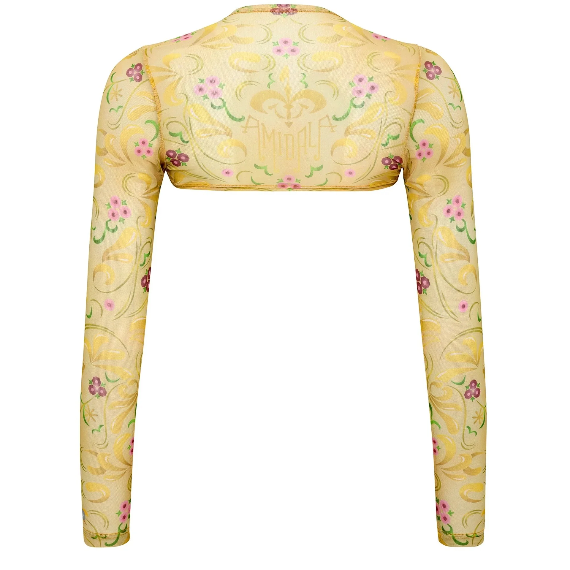 Queen Amidala Gold Picnic Mesh Shrug