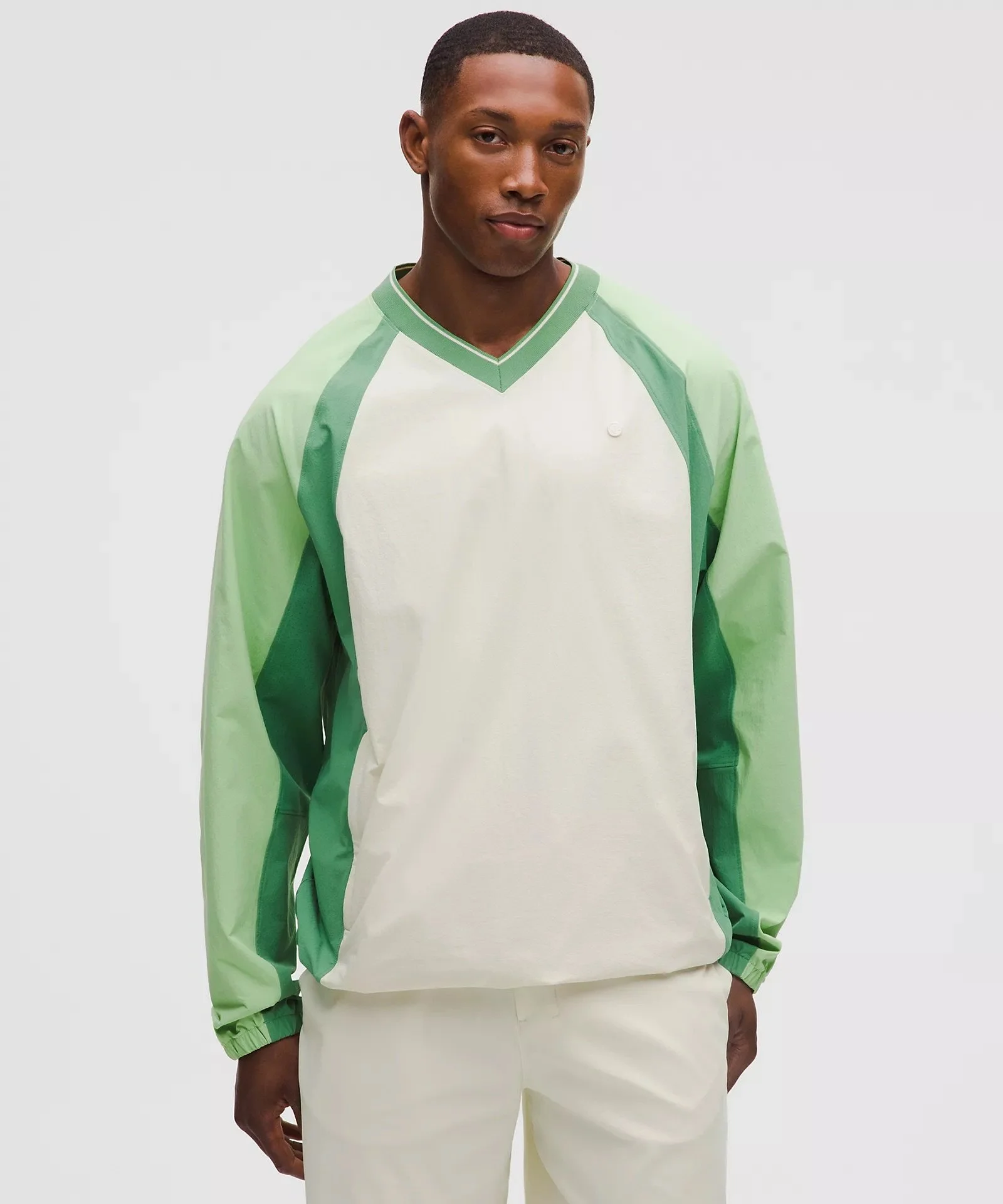 Water-Repellent Golf Pullover