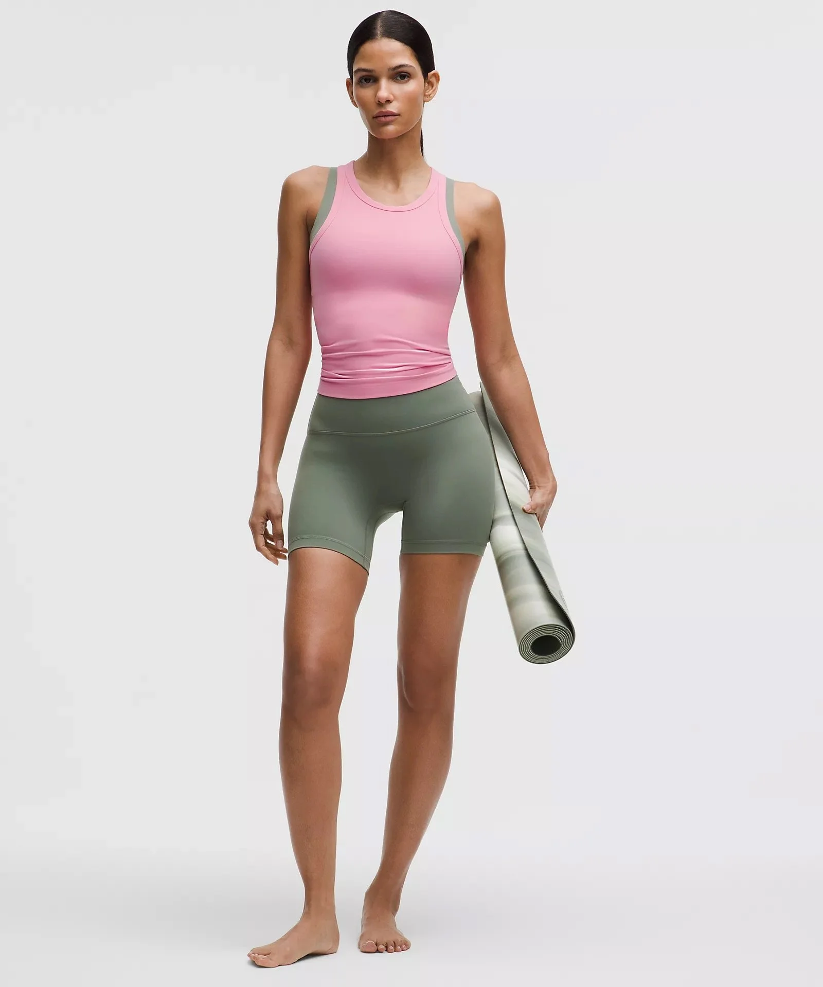 Align Waist-Length Racerback Tank Top