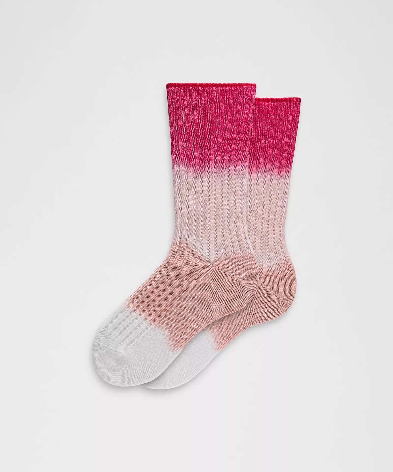 Crew-Length Ragg Socks