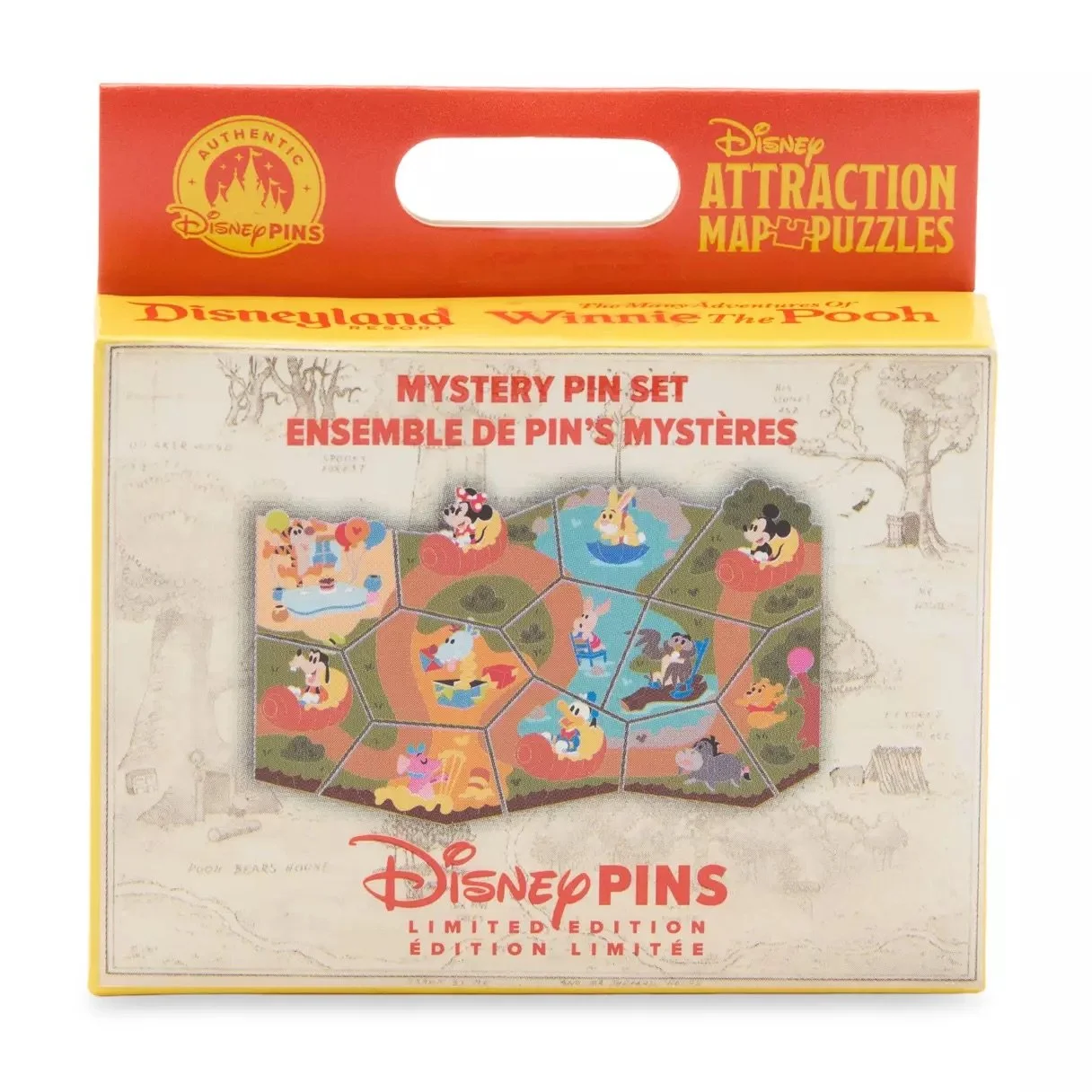 The Many Adventures of Winnie the Pooh Mystery Pin Blind Pack