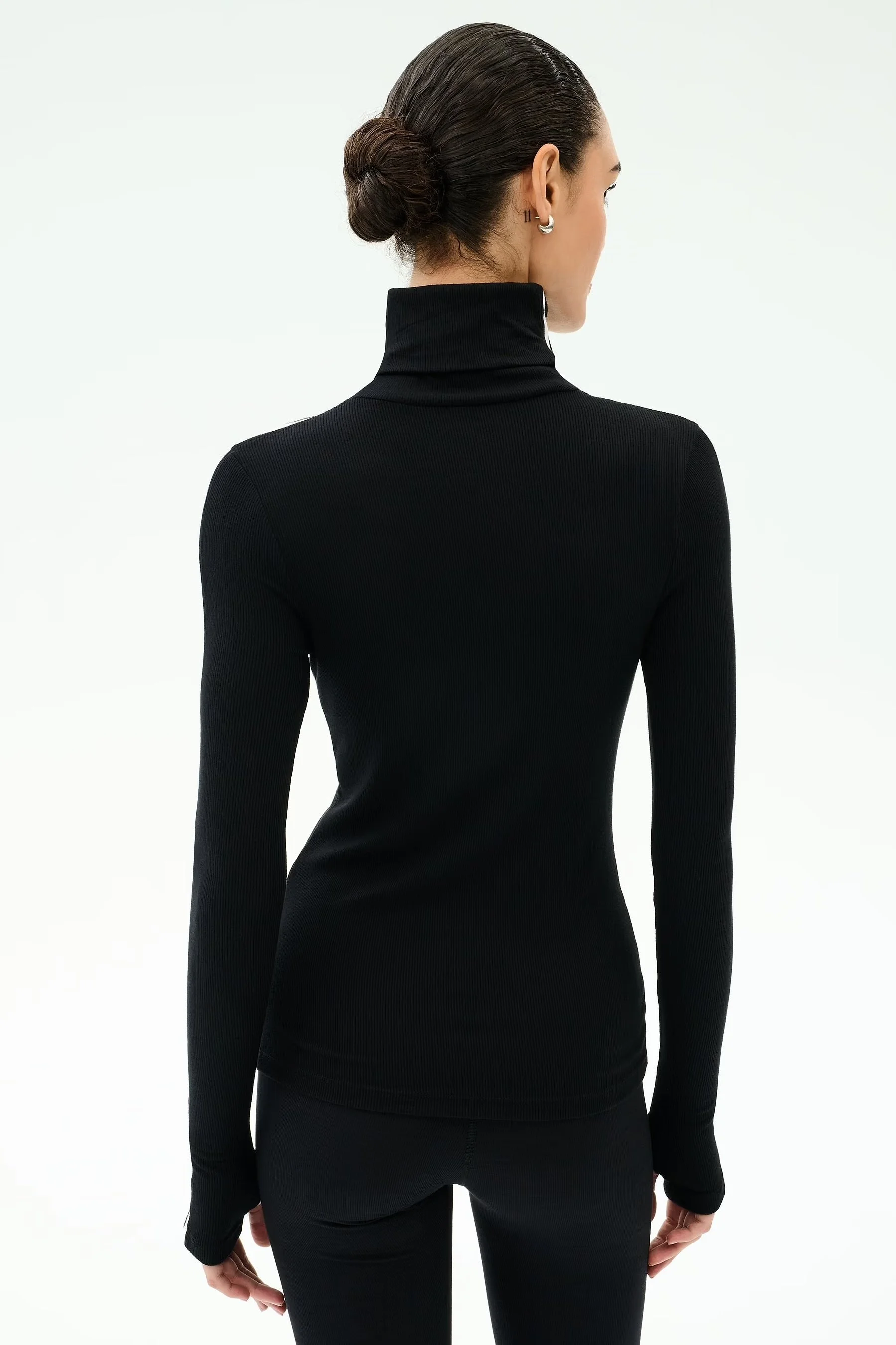Jackson Rib Full Length Turtleneck