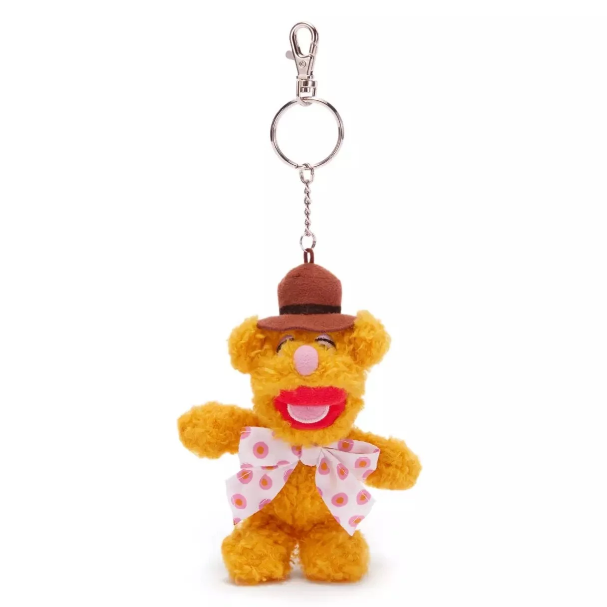 Fozzie Bear Plush Keychain Bag Charm