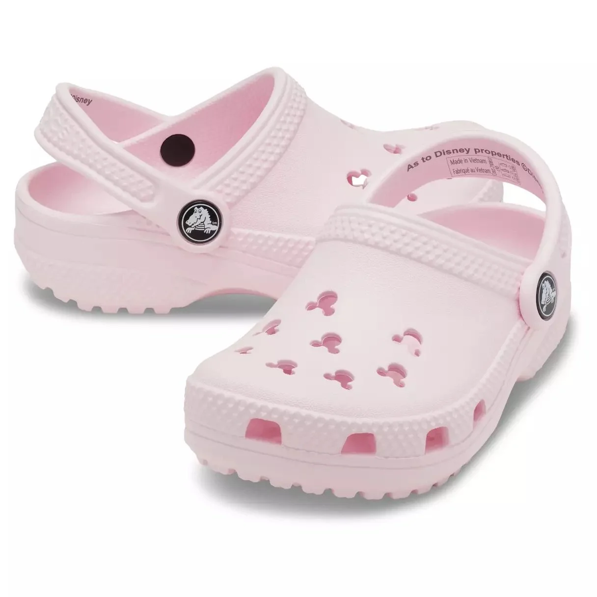 Kids Mickey Mouse Icon Pink Crocs
