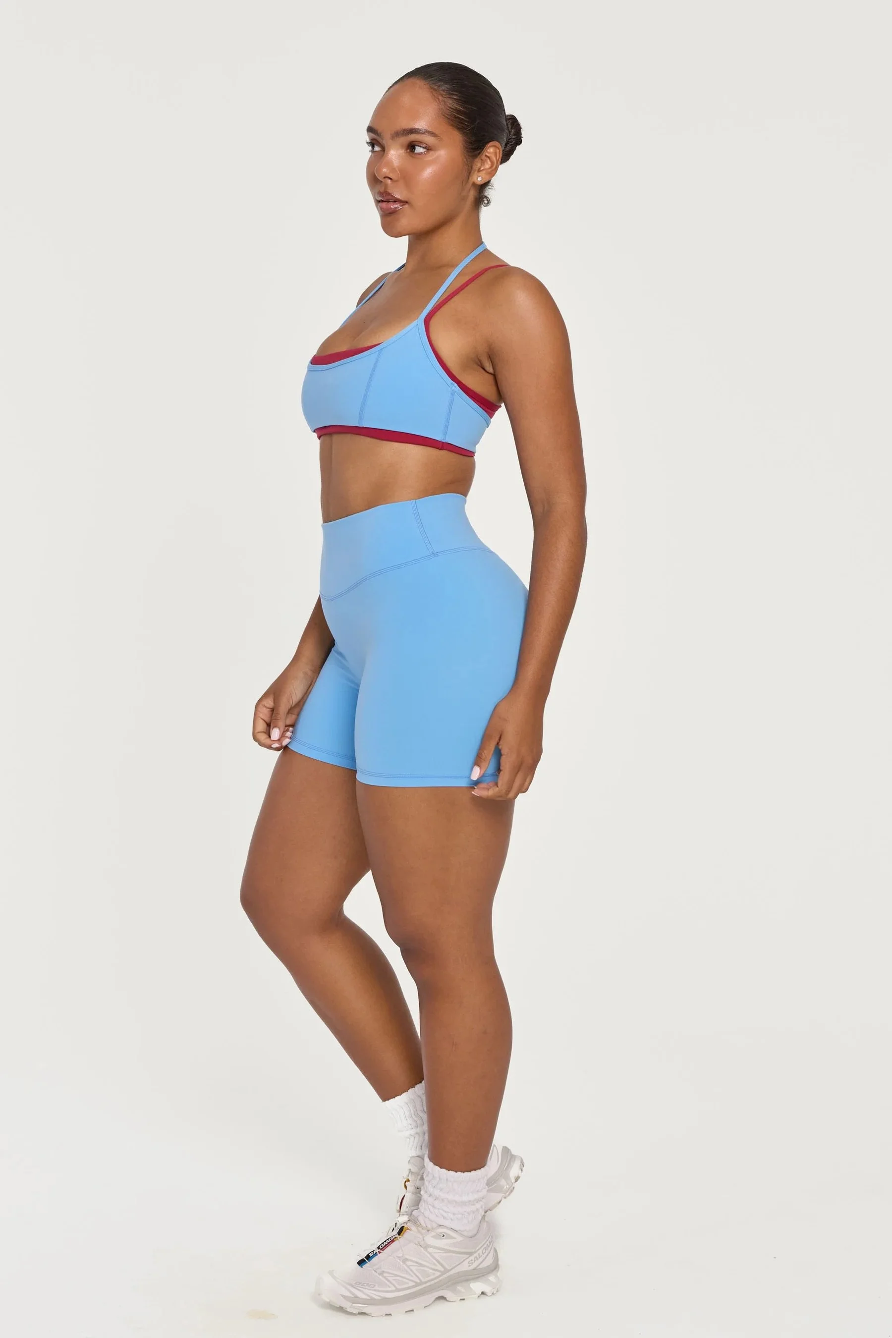 Halter Layered Bra - Baby &amp; Berry