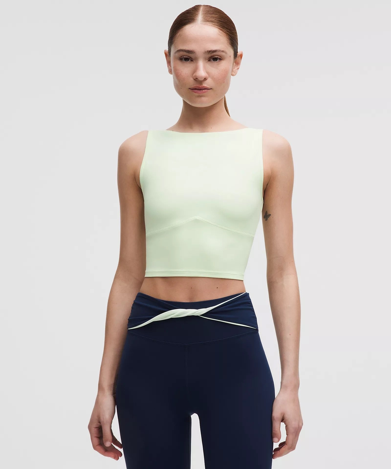Nulu Twist-Back Tank Top