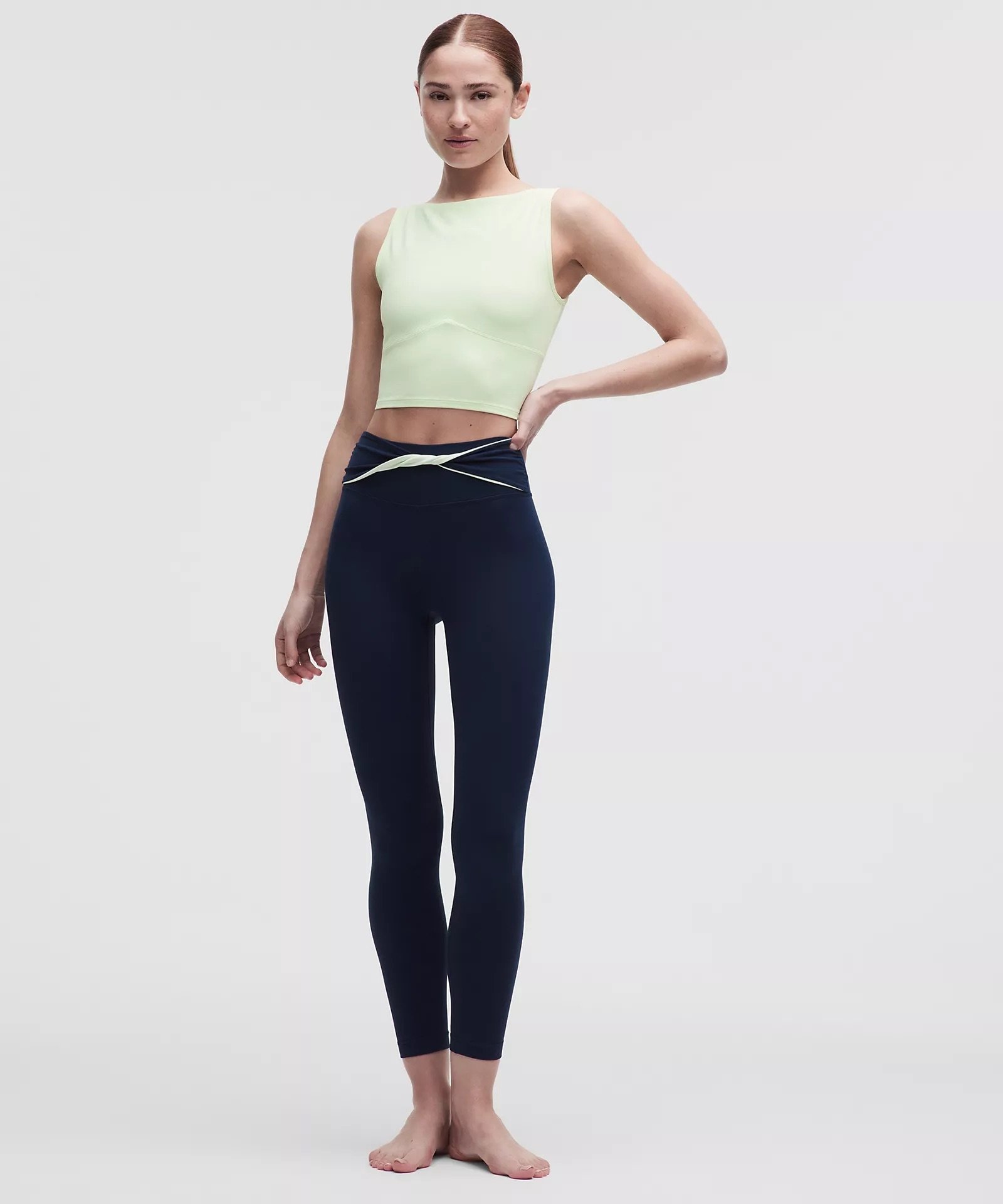 Nulu Twist-Back Tank Top