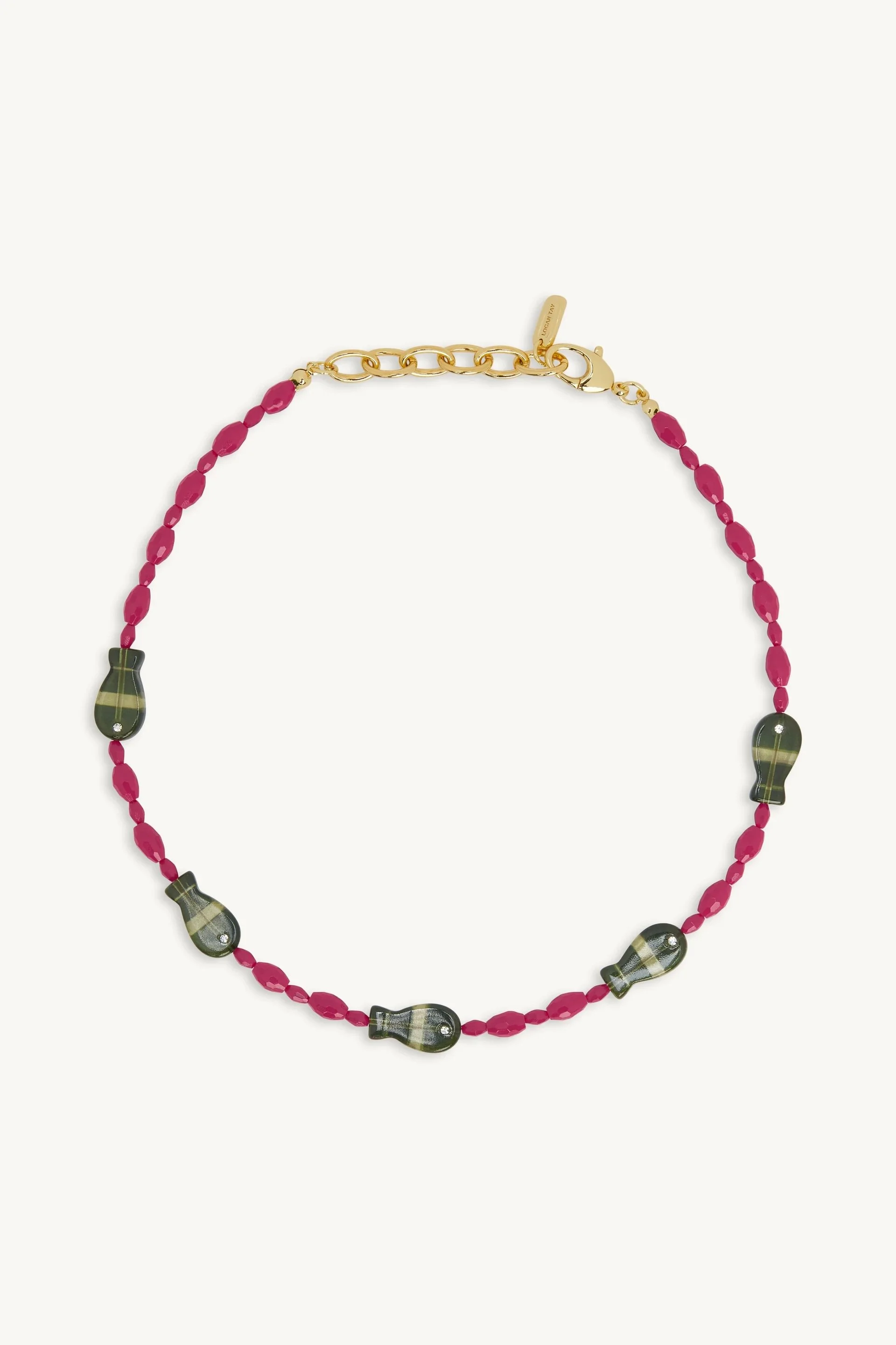 SET X Logan Tay Fish Bead Necklace