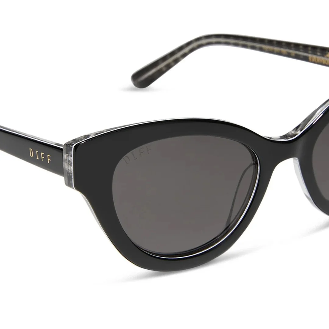 Andy Black Grey Polarized Sunglasses