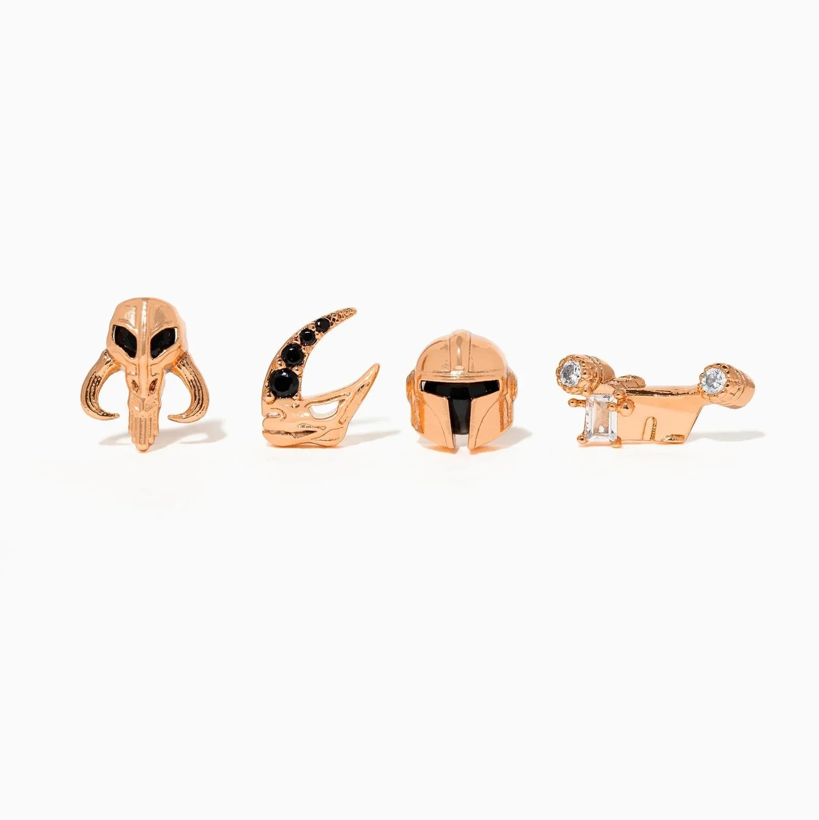 The&nbsp;Mandalorian&nbsp;Icons&nbsp;Stud&nbsp;Set - Rose Gold