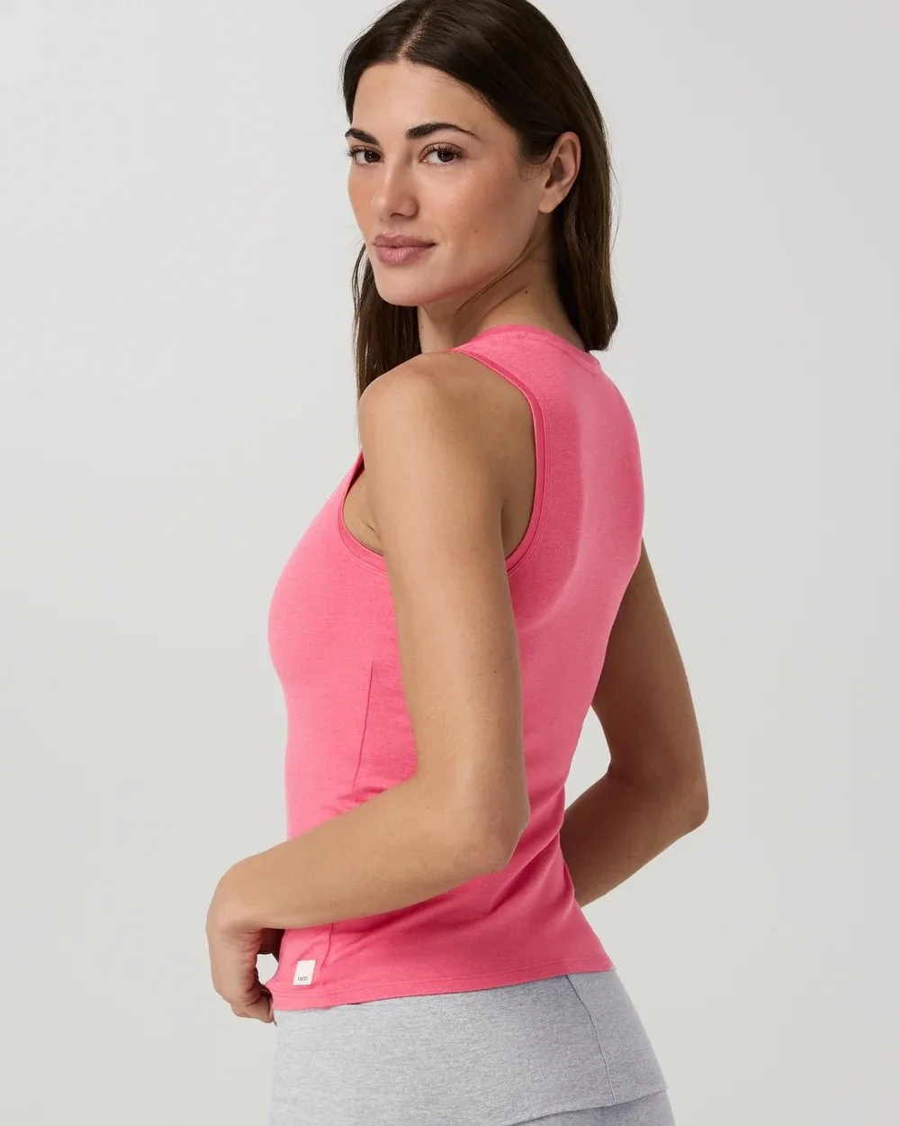 Halo Essential Scoop Tank Long