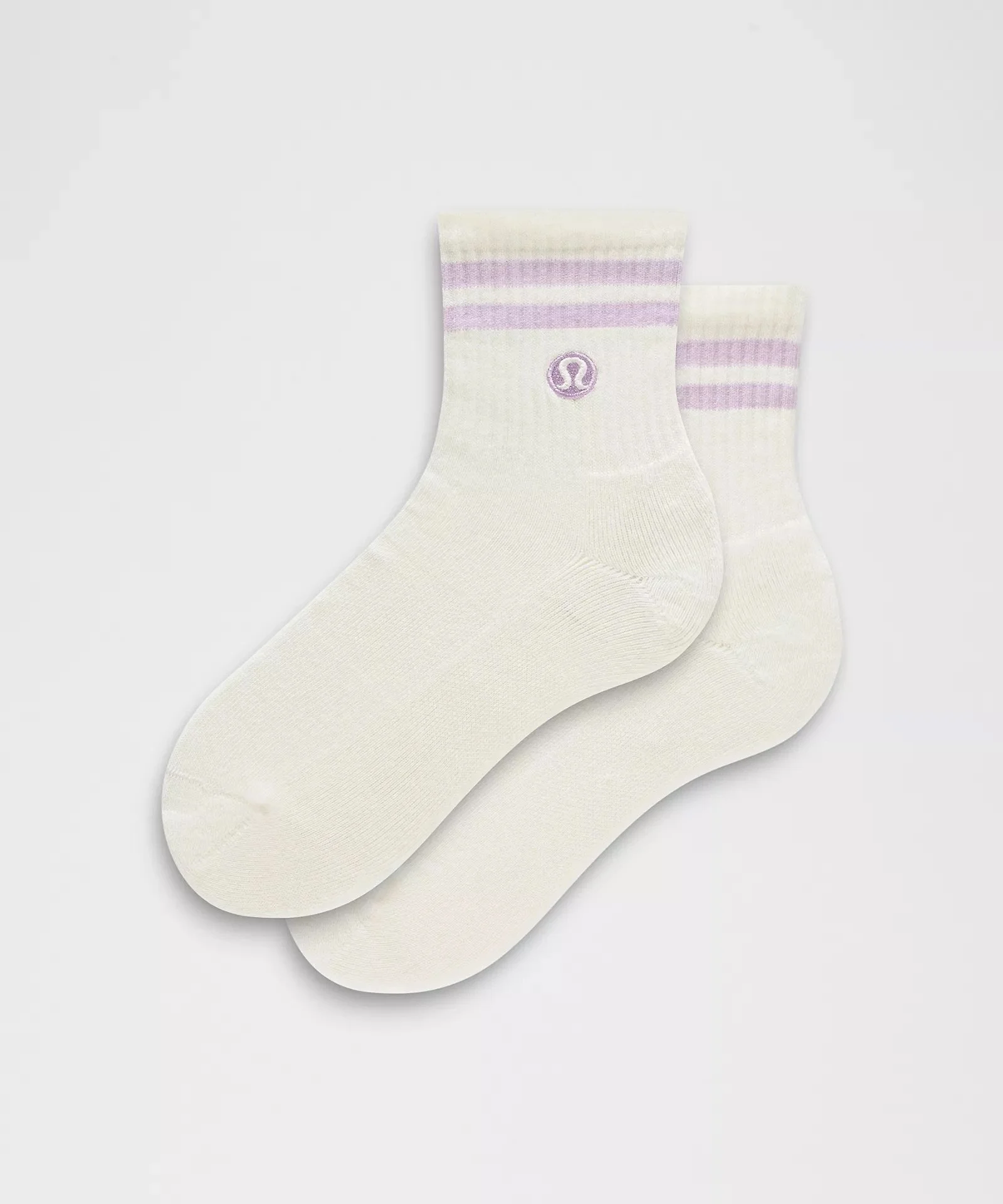 Daily Essential Quarter Socks Stripe