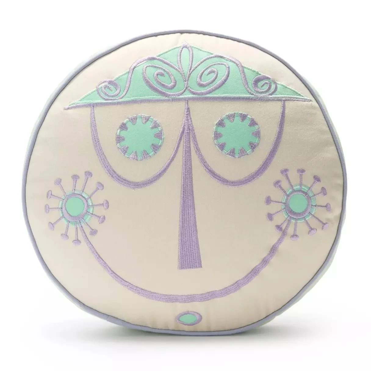 it's a small world Clock Face Pillow