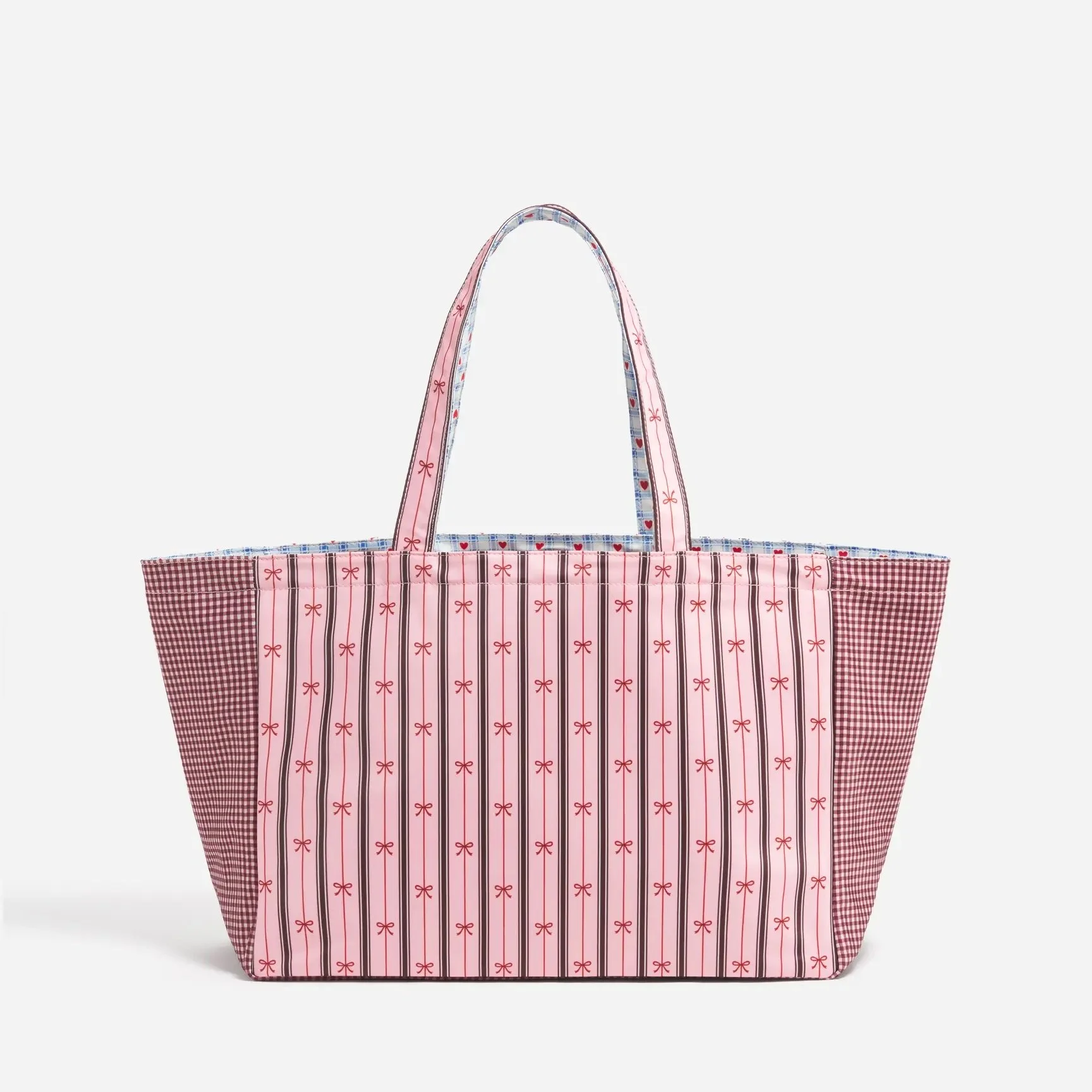 Ribbon Stripe Medium Reversible Everything Tote