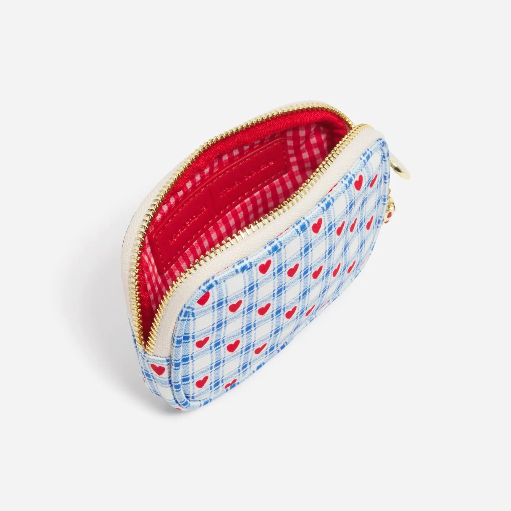 Garden Party Gingham Micro Pouch