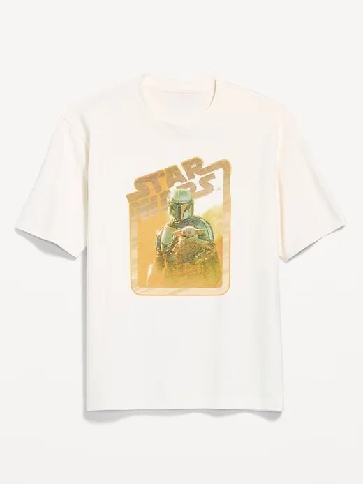 Star Wars Heavyweight Garment-Washed Sea Salt T-Shirt