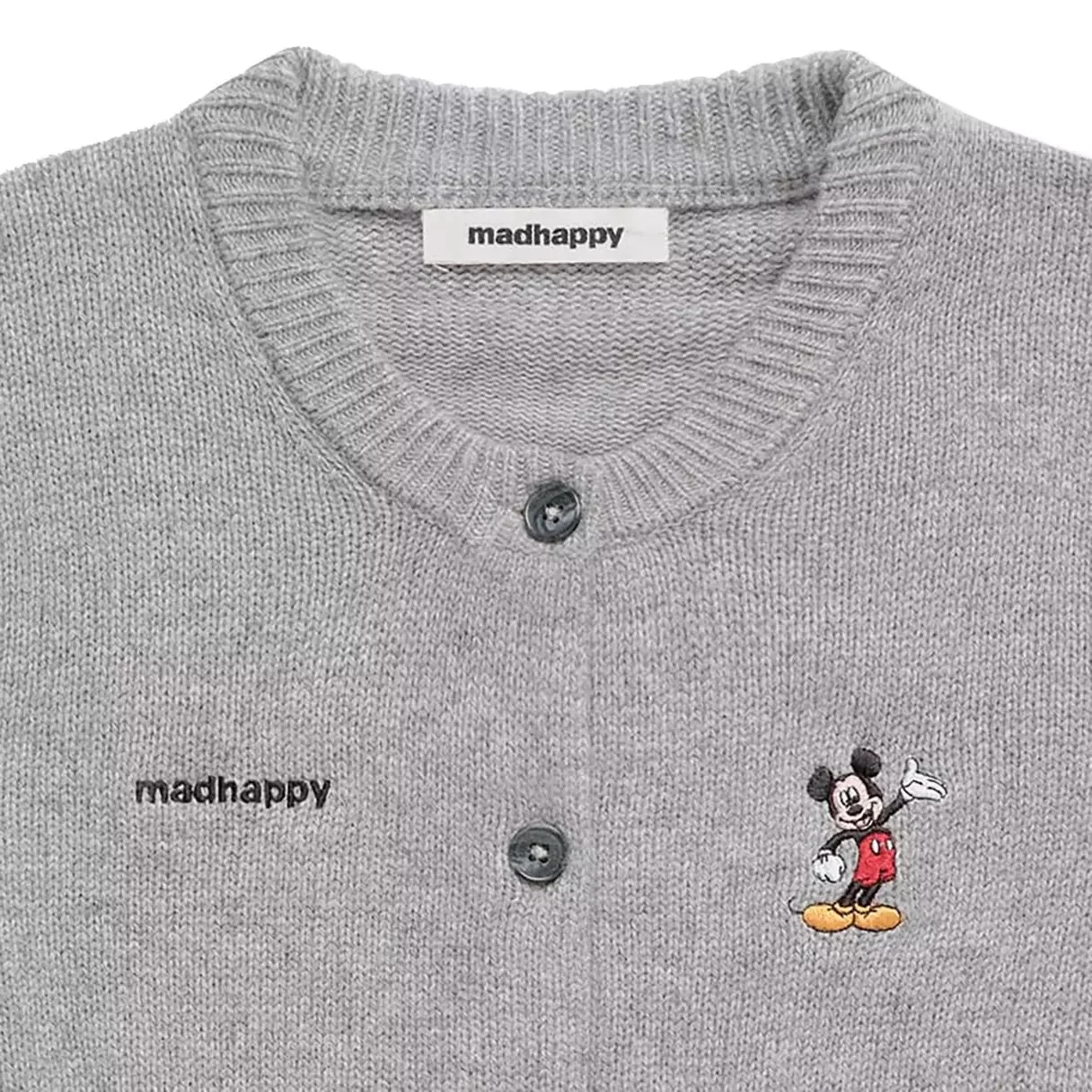Madhappy Mickey Cardigan Sweater