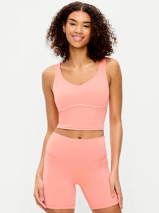StudioSmooth Seamed Longline Top