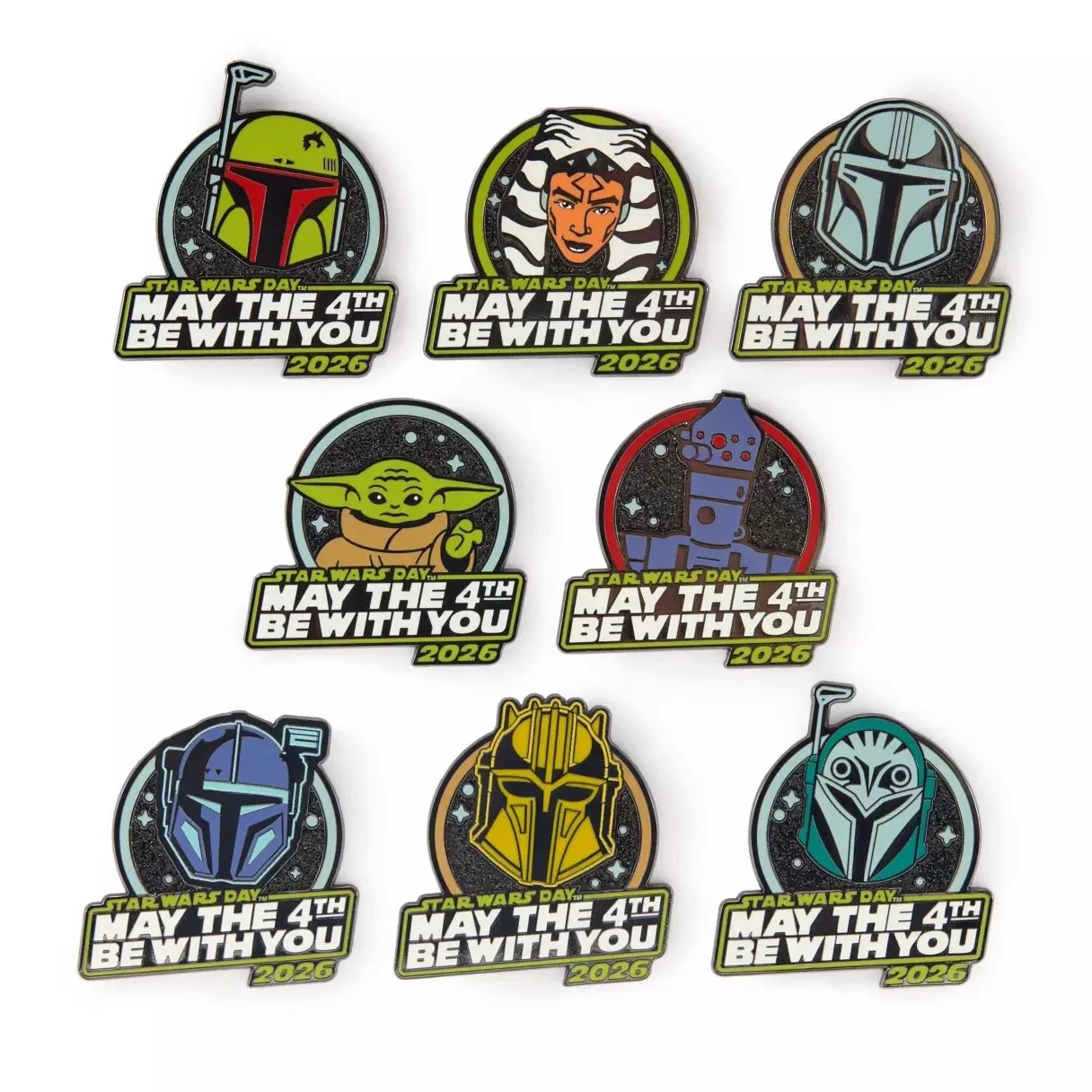 Star Wars Day “May the 4th Be With You” 2026 Mystery Pin Blind Pack