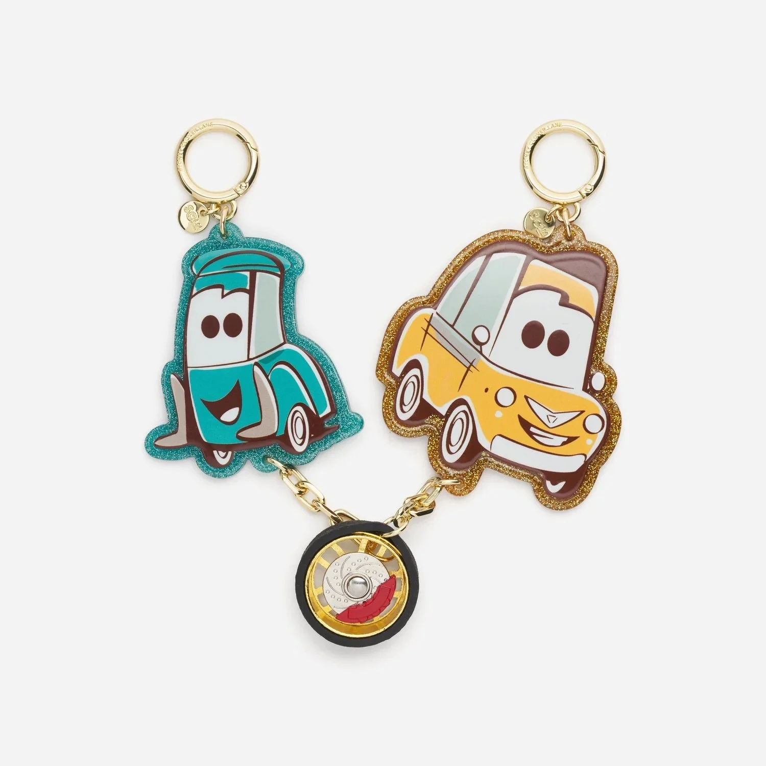 Guido and Luigi BFF Bag Charm Set